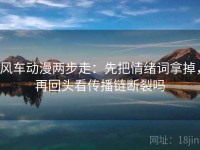 风车动漫两步走：先把情绪词拿掉，再回头看传播链断裂吗